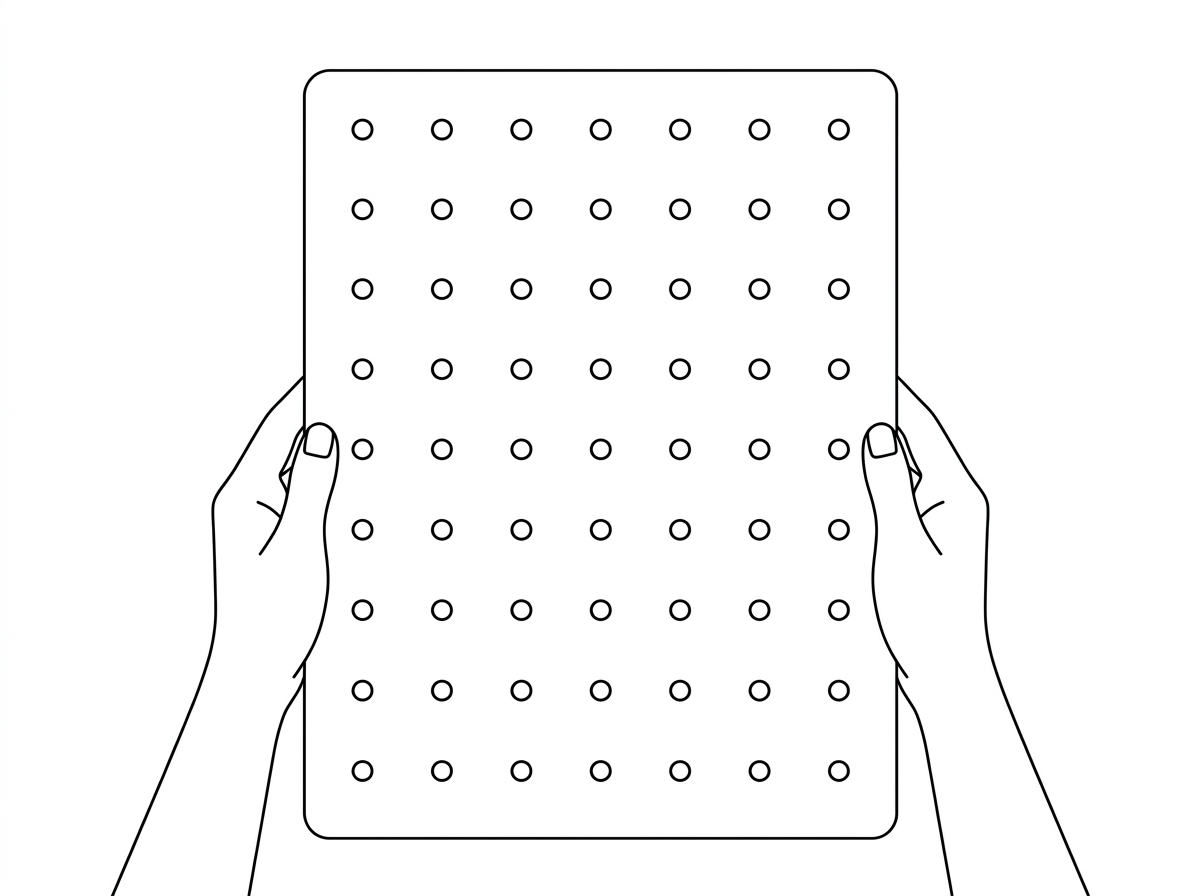 Mounting pegboard vertically